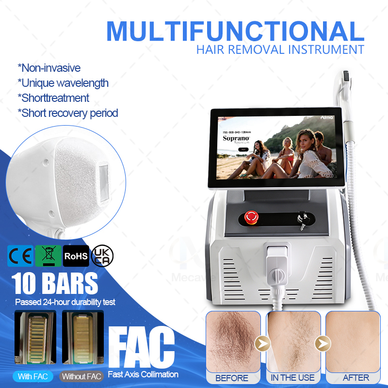 Alexandrite Laser Hair Removal Machine - Professional Soprano Diode Laser Hair Removal