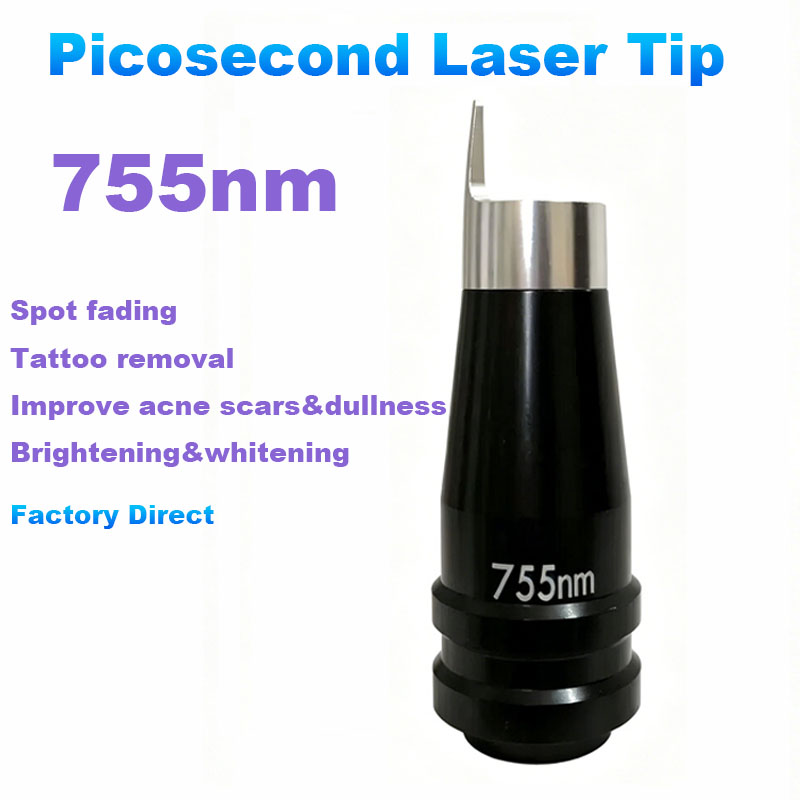 Nd Yag Laser Tattoo Removal Machine - Picosecond Laser Tip 755nm Optic Lens
