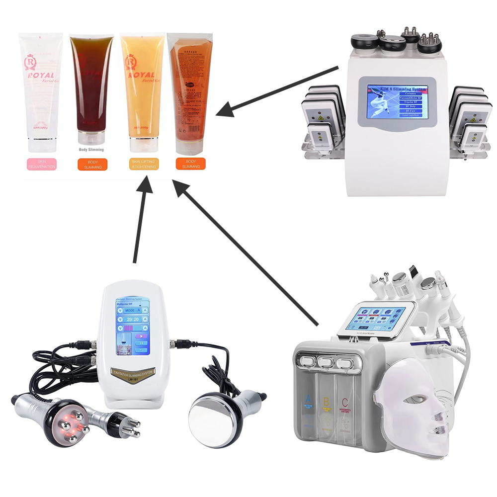 300g Ultrasonic Gel for 40K Ca - Cooling Gel For Laser Hair Removal recension och pris