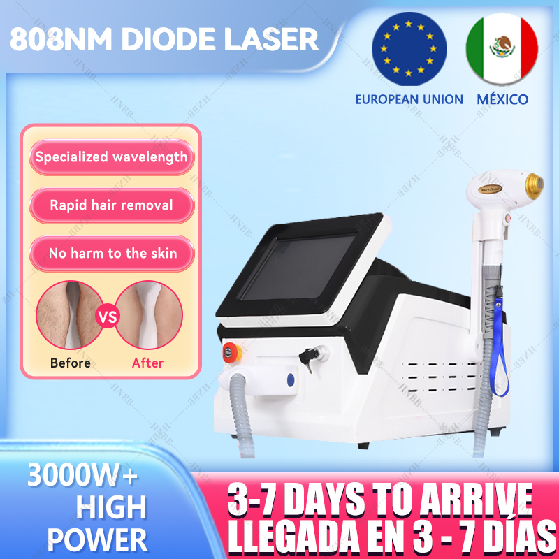 Local Shipment 808nm Diode Las - Diode Laser Hair Removal 808Nm 755Nm 1064Nm recension och pris