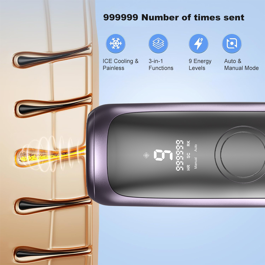 Portable Professional Cooling  - Home Ipl Hair Removal Sapphire Cooling recension och pris