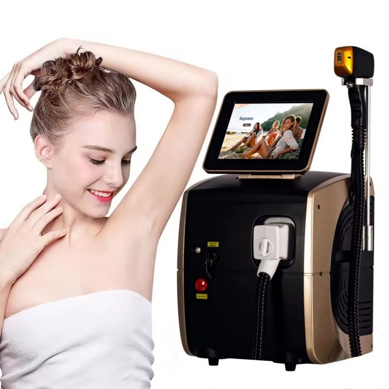 Portable 3000w 4500w Ice Plati - Diode Laser Hair Removal 808Nm 755Nm 1064Nm recension och pris
