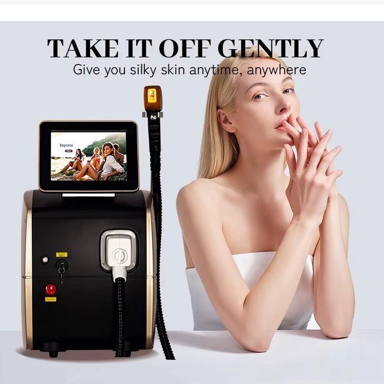 Portable 3000w 4500w Ice Plati - Diode Laser Hair Removal 808Nm 755Nm 1064Nm recension och pris