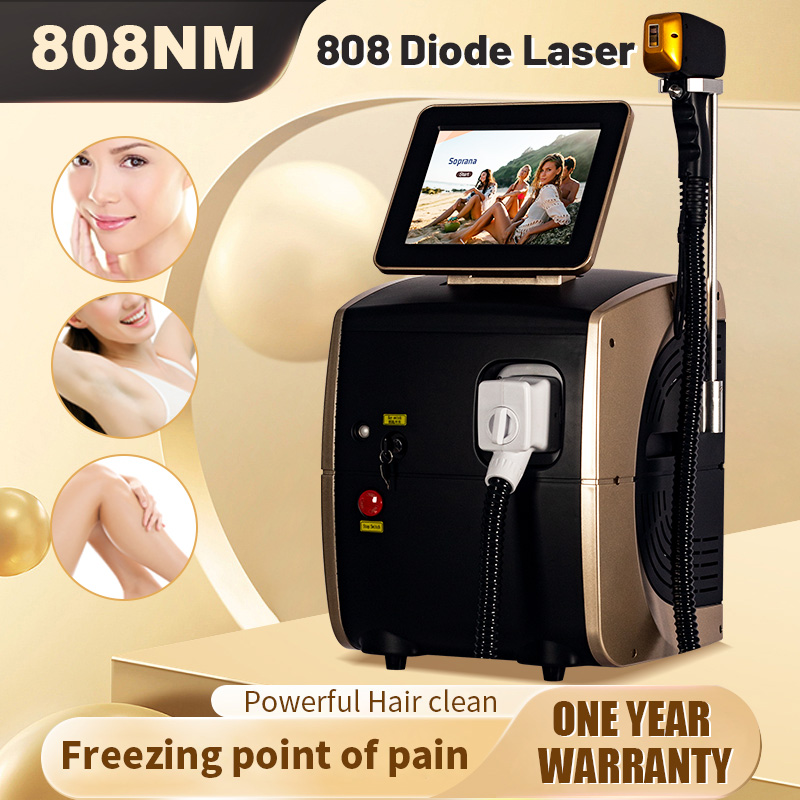 808nm 755nm 1064nm Diode Laser - Alexandrite Laser Hair Removal Machine recension och pris
