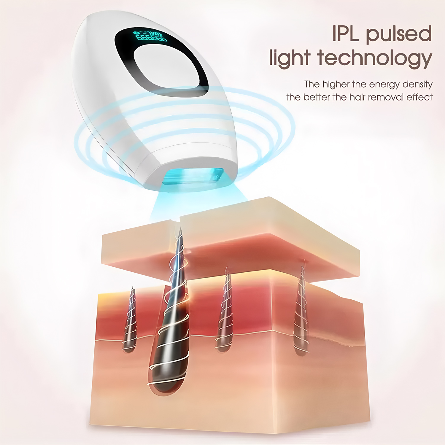 Digital Display IPL 500,000 Fl - Opt Ipl Laser Hair Removal Machine recension och pris