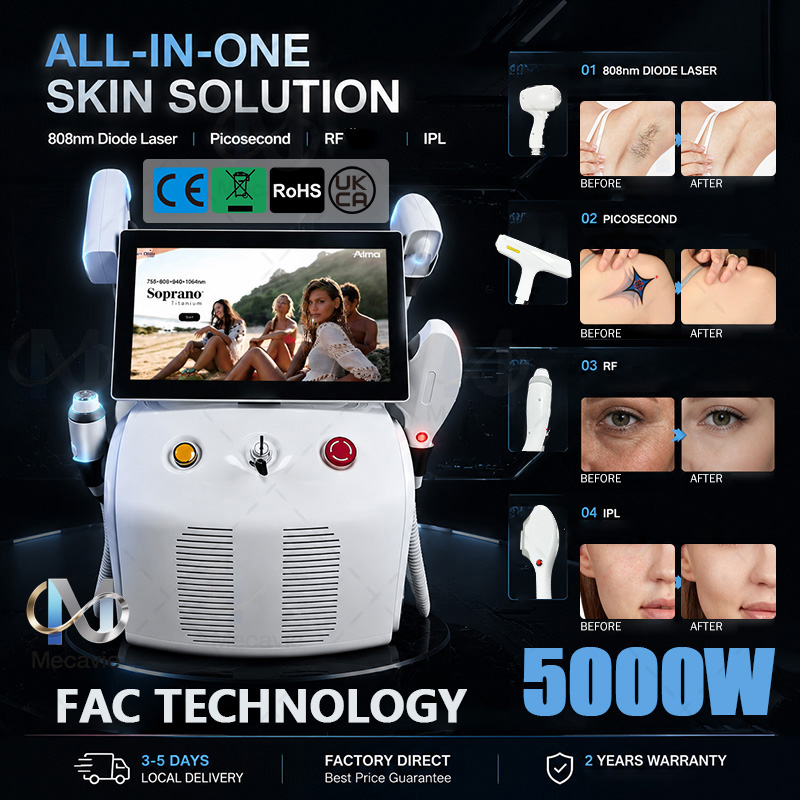 4IN1 Soprano Titanium Ice Plat - Ice Titanium Diode Laser Machine recension och pris