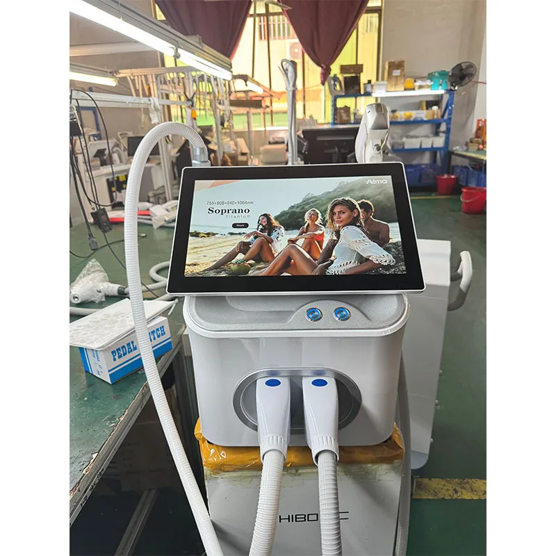 Diode Ice Laser 4 Wavelength P - Nd Yag Laser Tattoo Removal Machine recension och pris