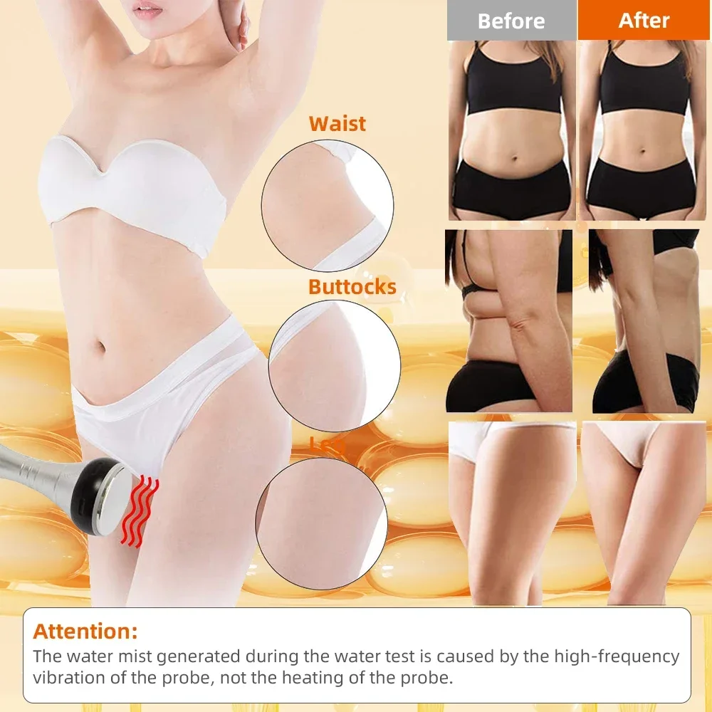 40K 4IN1 Cavitation  Body Slim - Cooling Gel For Laser Hair Removal recension och pris
