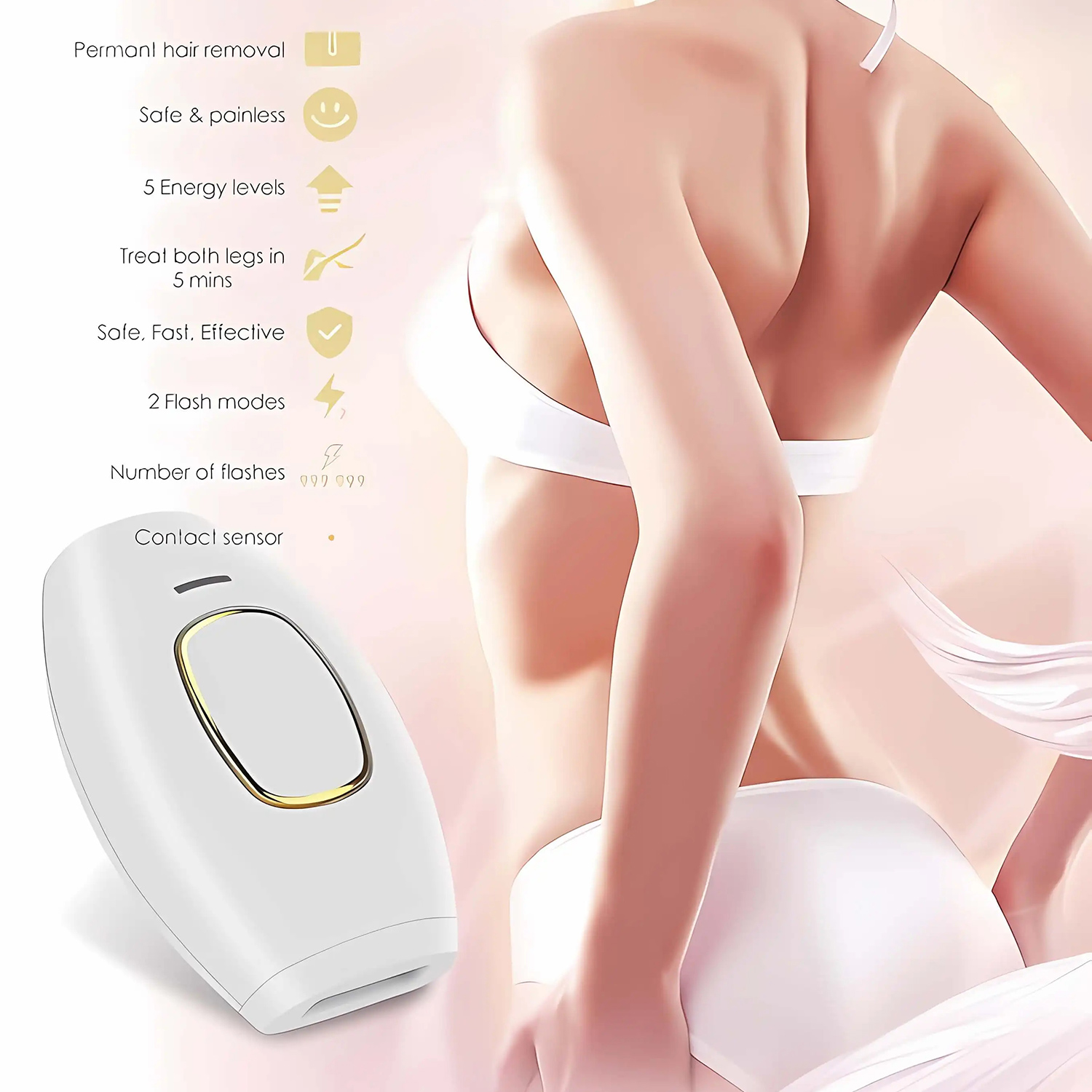 Laser Epilator IPL Hair Remova - Opt Ipl Laser Hair Removal Machine recension och pris