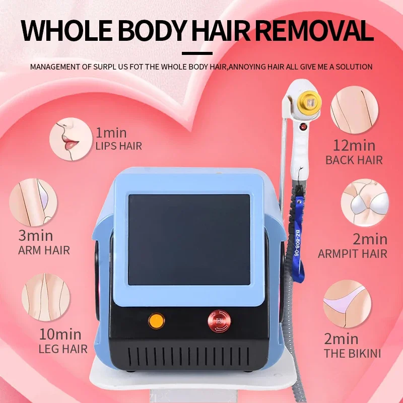 Professional 2026 Diode Laser  - Diode Laser Hair Removal 808Nm 755Nm 1064Nm recension och pris