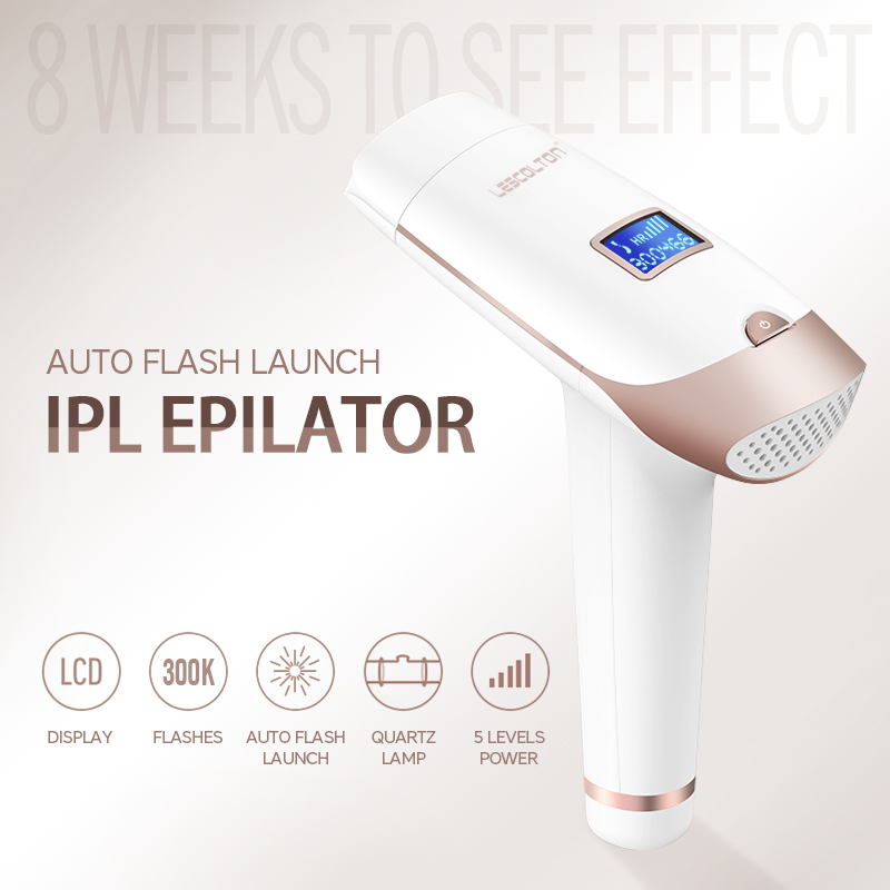 Lescolton 2in1 IPL Epilator Ha - Ipl Hair Removal Handset Permanent recension och pris