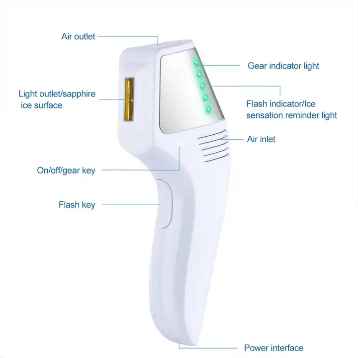 Professional 3 in 1 Laser IPL  - Home Ipl Hair Removal Sapphire Cooling recension och pris