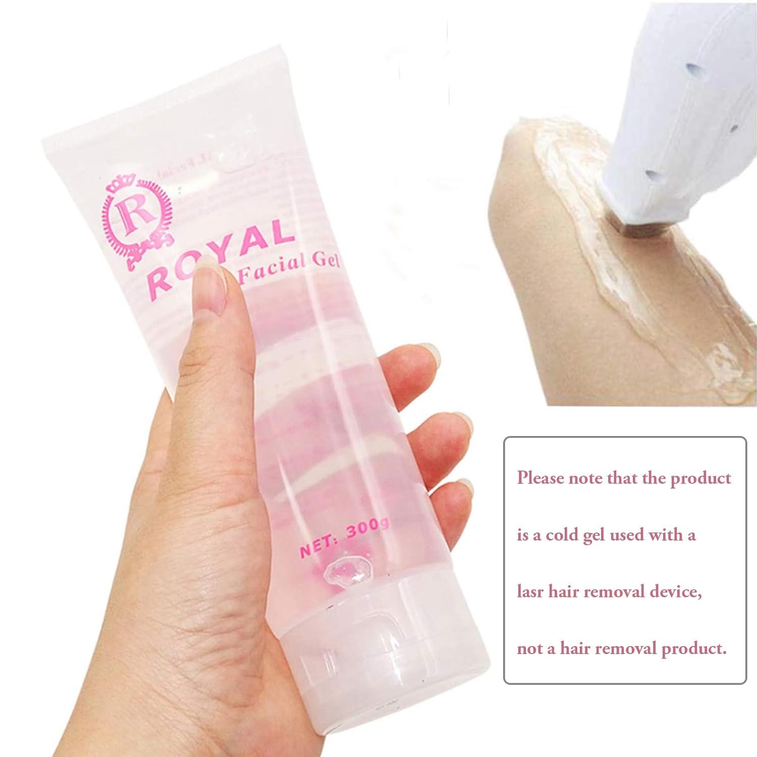 300ML Face Conductive Slimming - Cooling Gel For Laser Hair Removal recension och pris