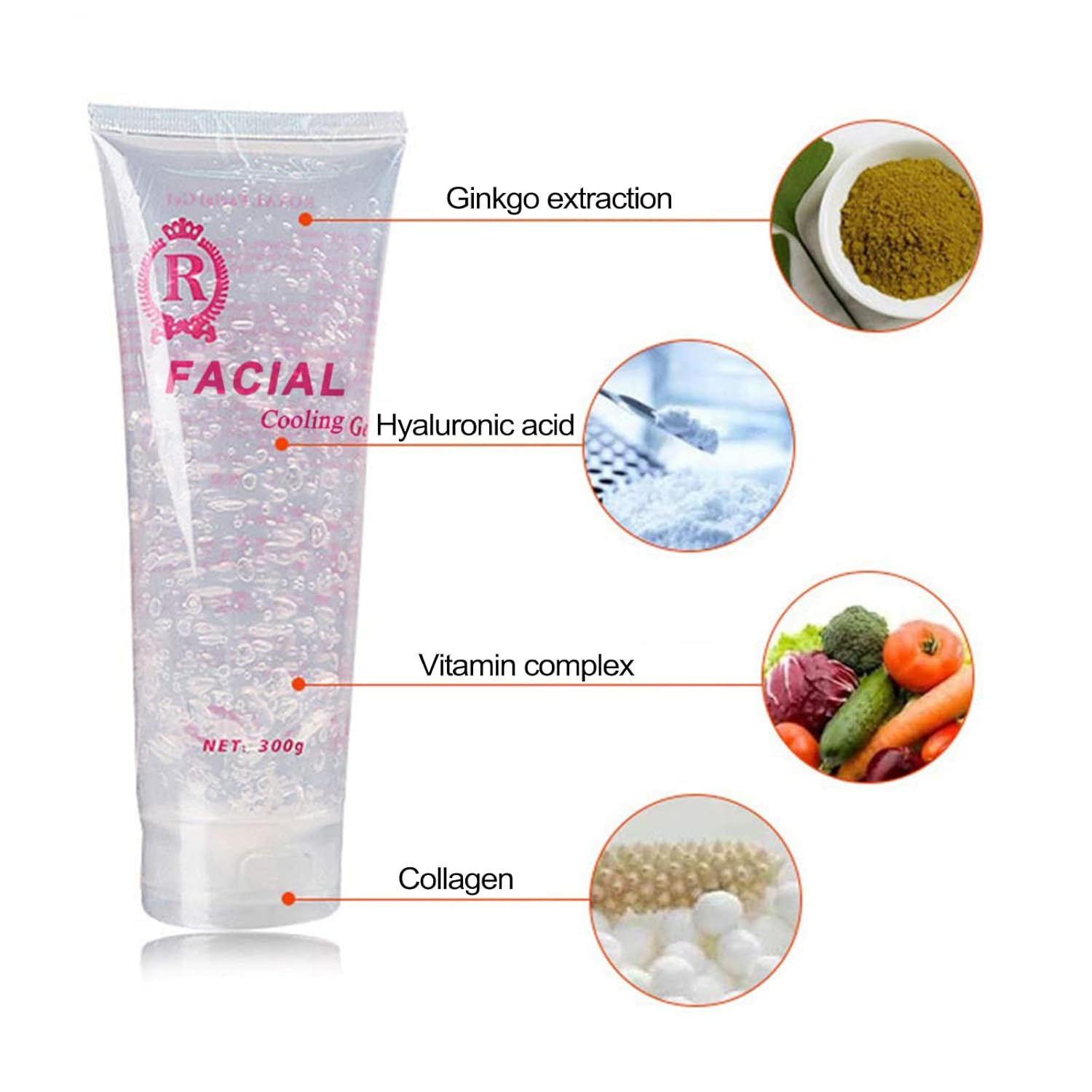 300ML Face Conductive Slimming - Cooling Gel For Laser Hair Removal recension och pris