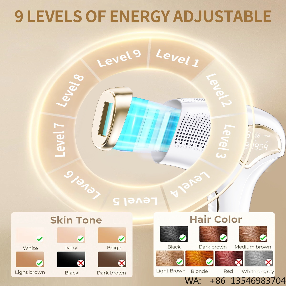 Ice Cooling Body Handy Remover - Ipl Hair Removal Handset Permanent recension och pris